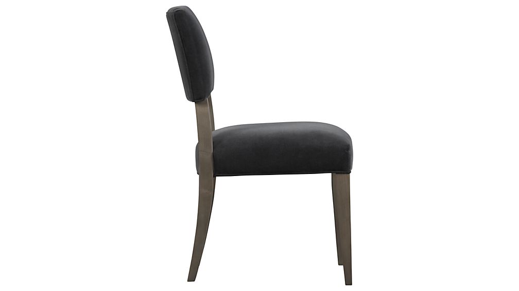Cody Dining Chair Vance Charcoal Crate and Barrel