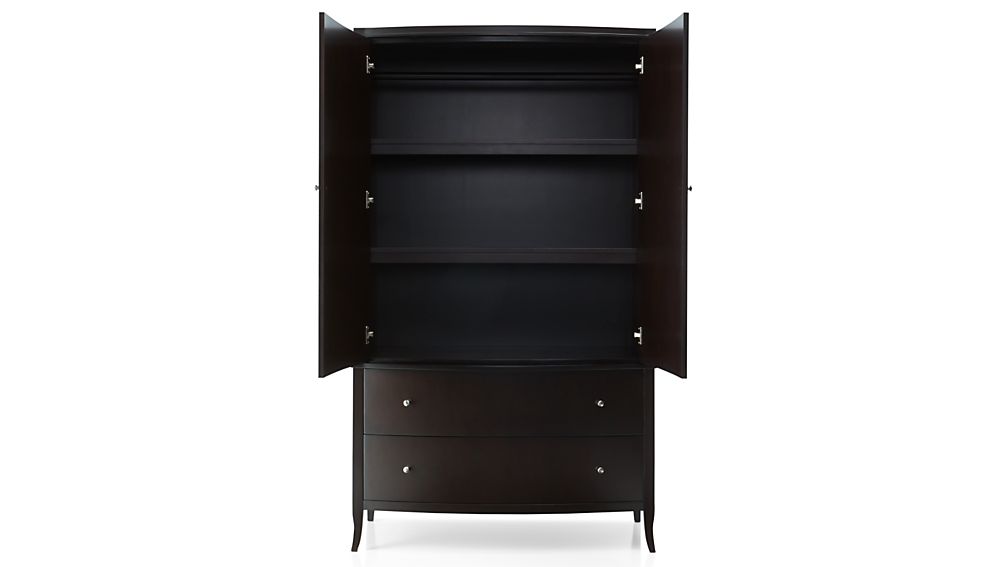 Colette Armoire in Colette Beds Crate and Barrel