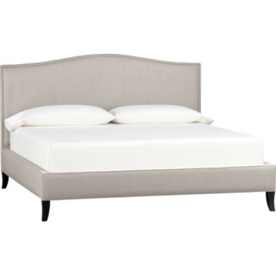 California King  Frame Wood on California King Bed Frame   Ca King Bed Frame   Crate And Barrel