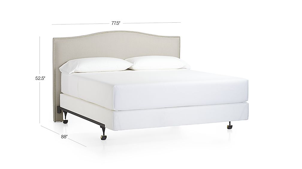 Colette Upholstered Headboard Crate and Barrel