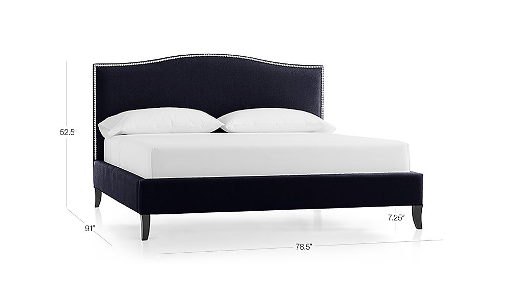 Colette Upholstered Bed Crate and Barrel