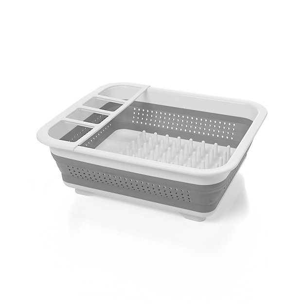Madesmart ® Collapsible Dish Rack Crate and Barrel