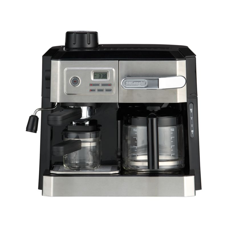 DeLonghi® Combi 10 Cup Coffee Maker-4 Cup Espresso Maker