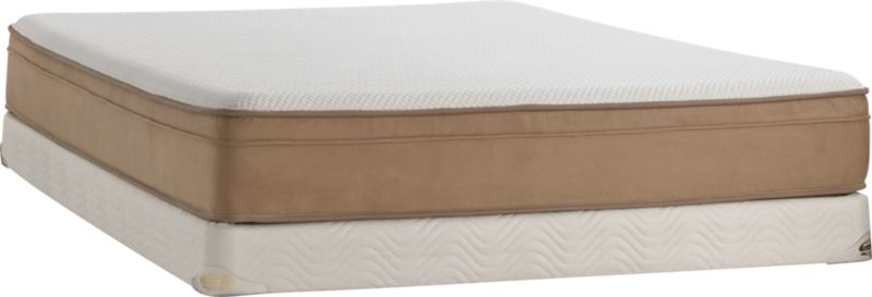 Simmons (r) ComforPedic Loft Crate and Barrel Special Edition Mattress/Low Profile Foundation