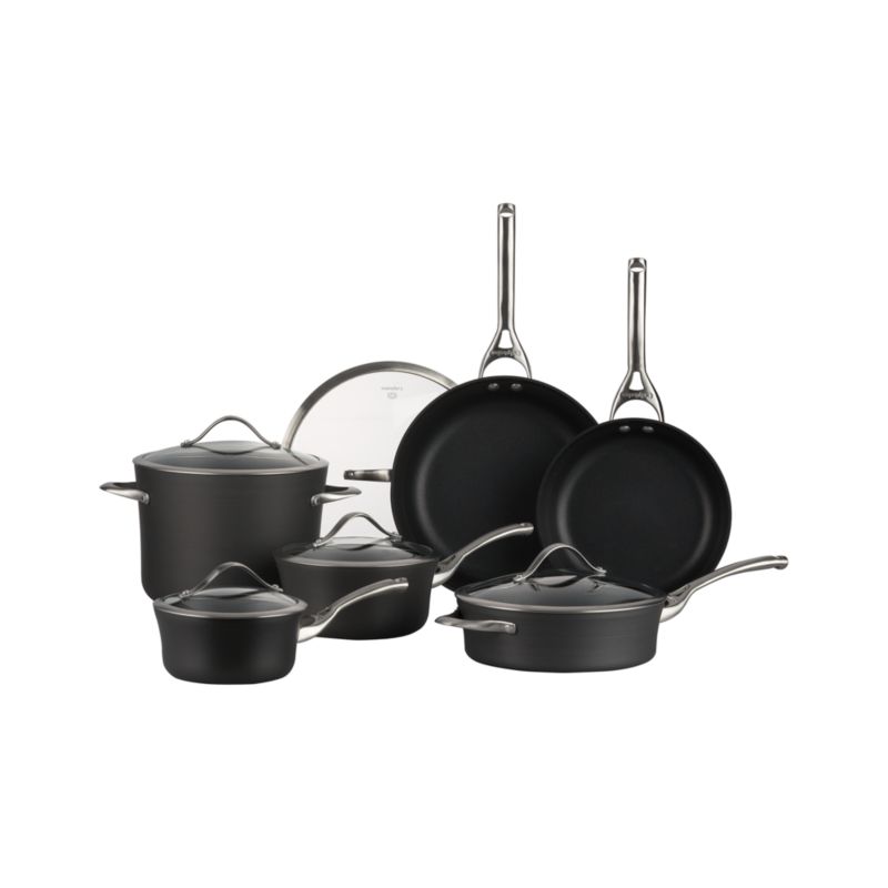 Calphalon® Contemporary® Nonstick 11-Piece Cookware Set with Double Bonus