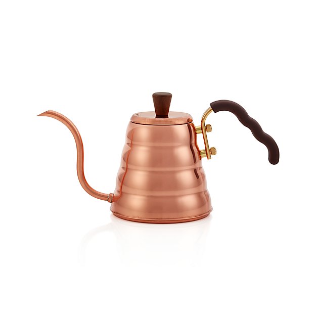 Hario Buono Copper Tea Kettle Crate and Barrel