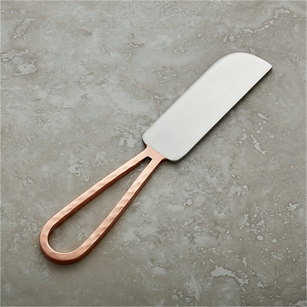 Copper Hard Cheese Knife Crate and Barrel