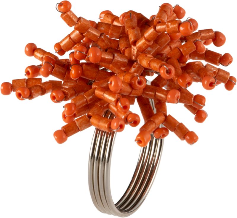 Coralli Orange Napkin Ring