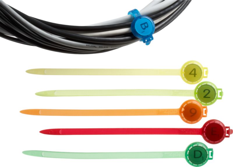 Set of 6 Multi Cord Straps
