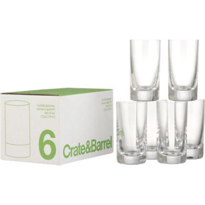 Set of 6 Cordial Glasses