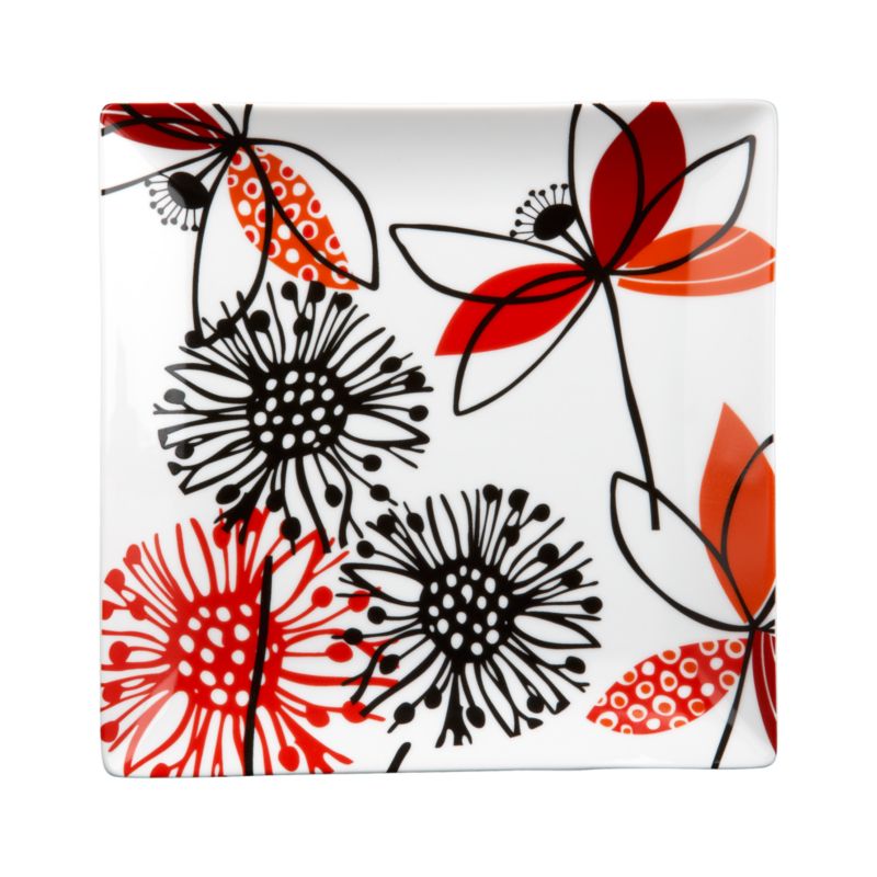 Courtney Red 7.75" Plate
