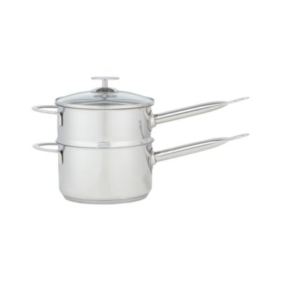 Crate and Barrel Stainless Cookware by Berndes 2 qt. Double Boiler