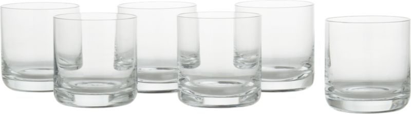 Crescent Juice Glasses Set of Six
