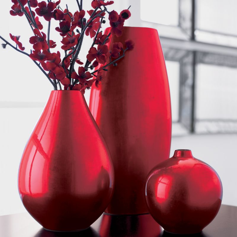 Crimson Vases