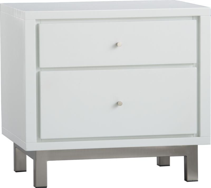 Cubix 2-Drawer Nightstand