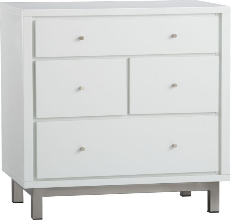 Cubix Four-Drawer Chest.