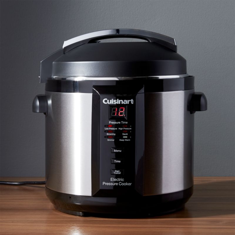 Cuisinart 6Quart Electric Pressure Cooker Crate and Barrel