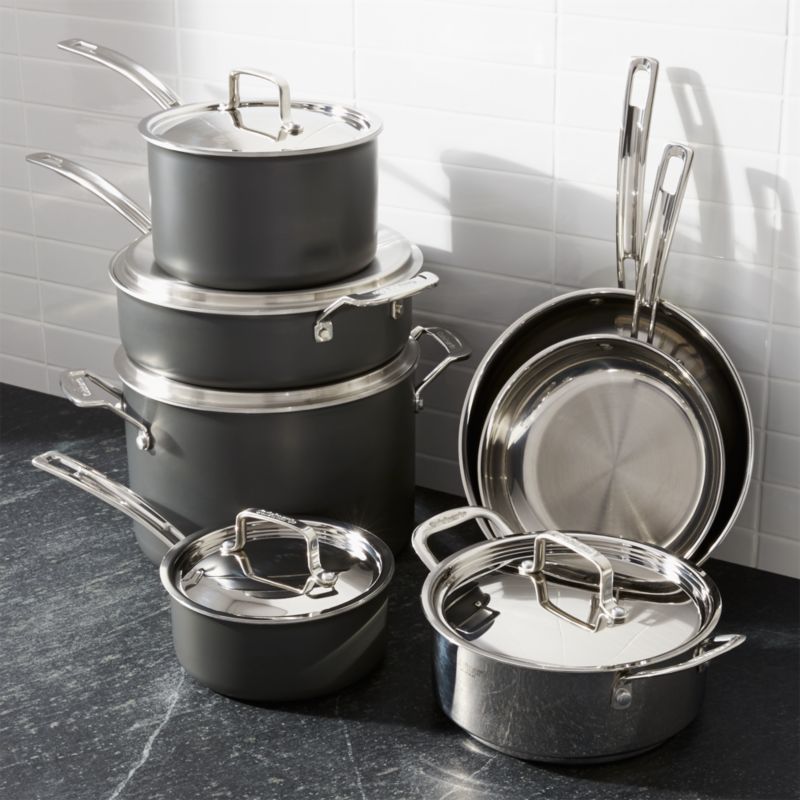 Cuisinart ® MultiClad Unlimited ™ 12Piece Cookware Set Crate and Barrel