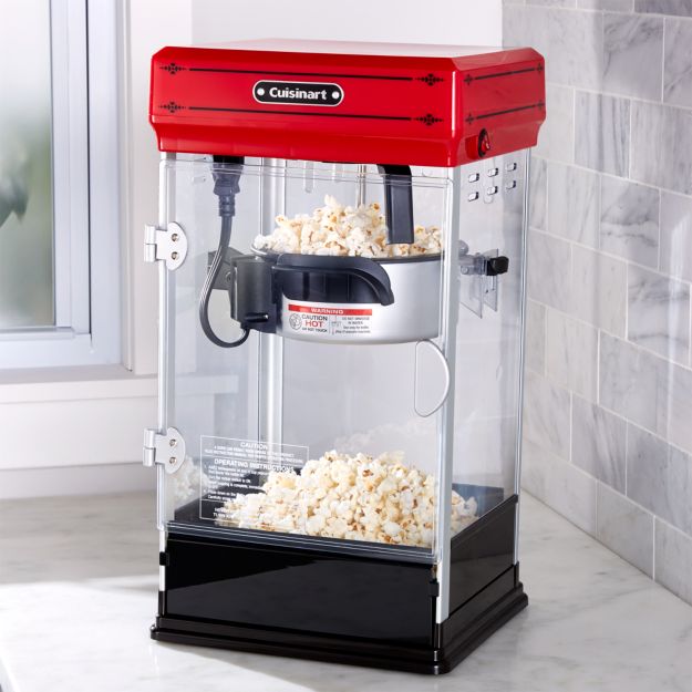 Cuisinart Professional Popcorn Maker + Reviews Crate and Barrel