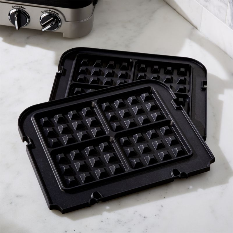Set of 2 Cuisinart ® Griddler Waffle Plates Crate and Barrel
