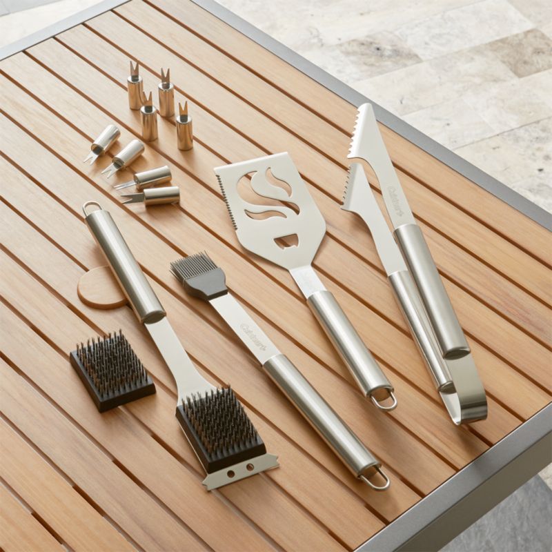 Cuisinart ® 14Piece Deluxe Grill Set Crate and Barrel