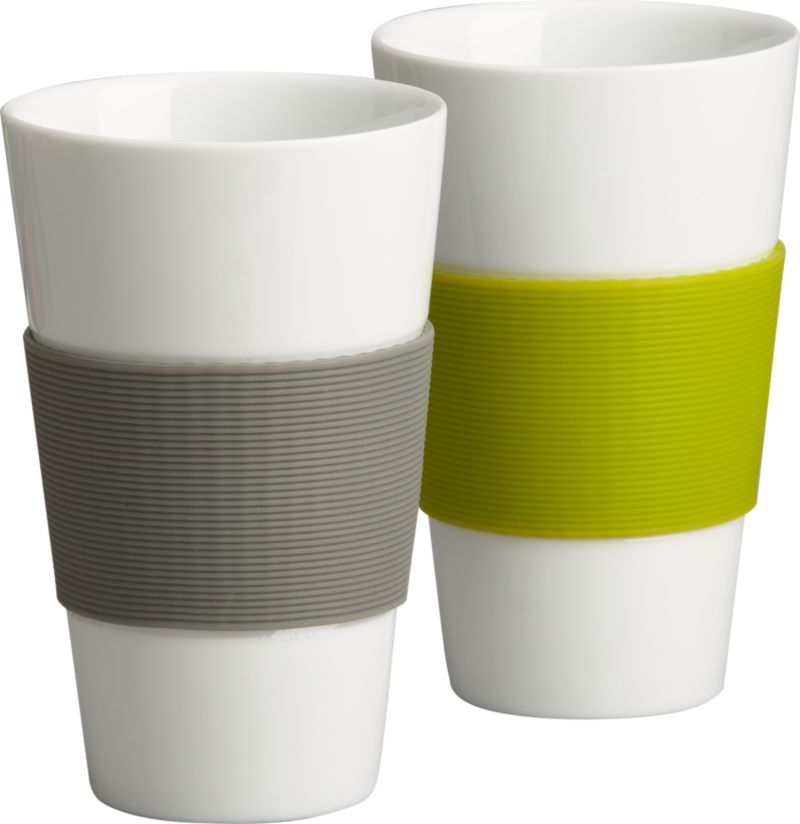 Cups with Silicone Grips