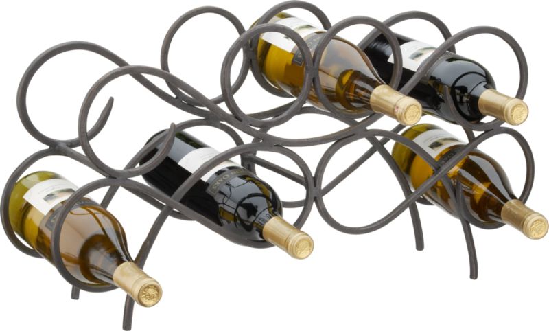 Dakota 8-Bottle Wine Rack