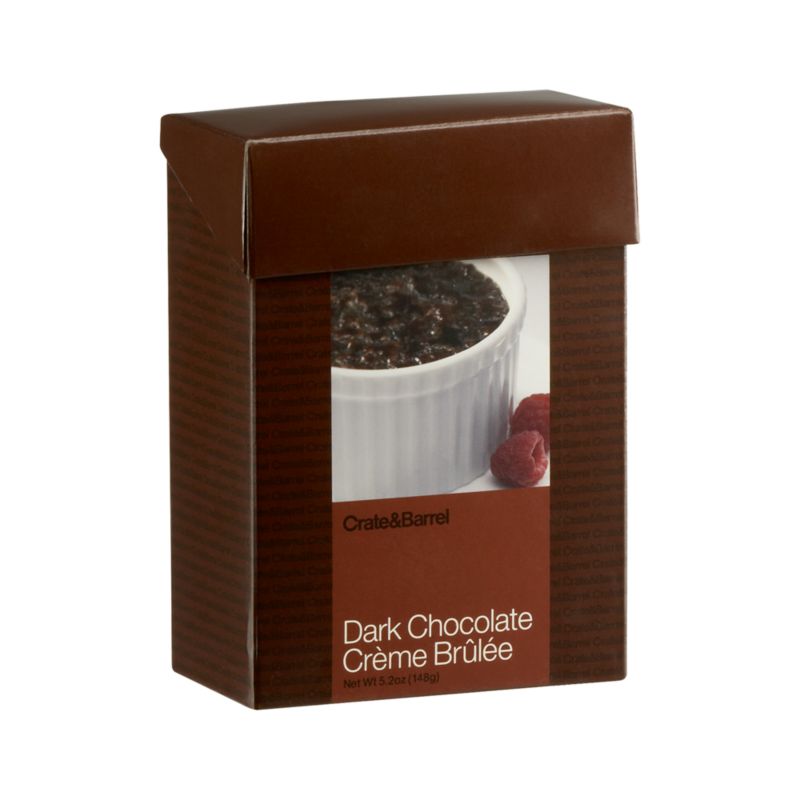 Dark Chocolate Creme Brulee