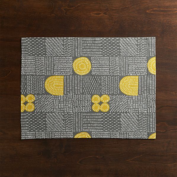 Dash Placemat in Placemats Crate and Barrel