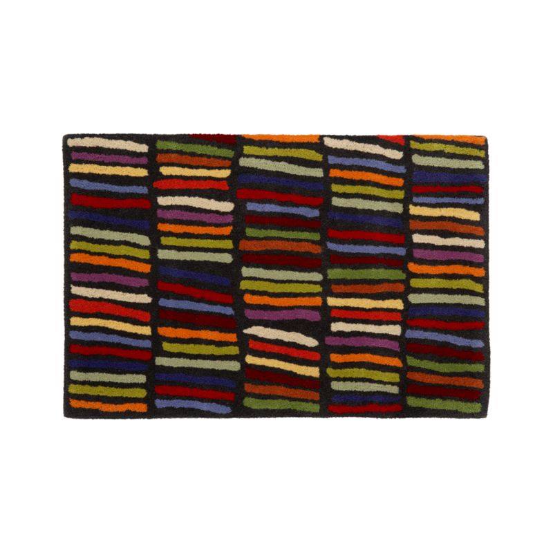 Dashes Multi Rug