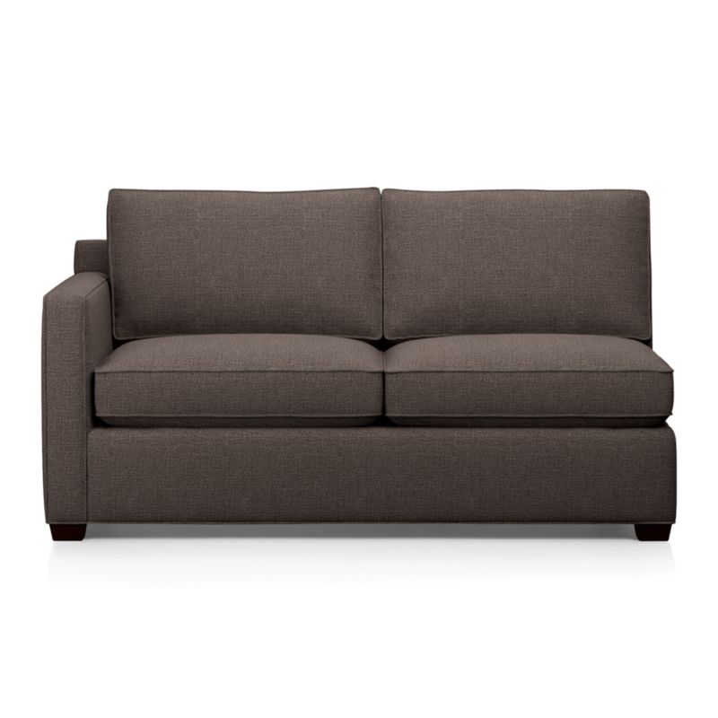 Davis Left Arm Sectional Full Sleeper Sofa