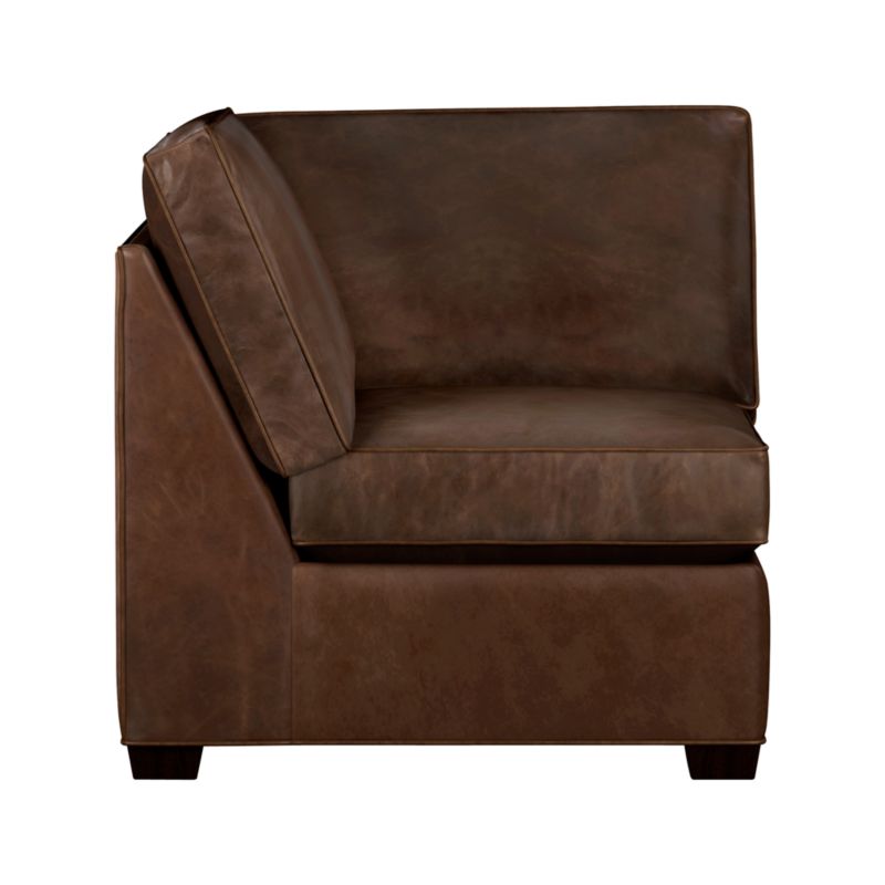 Davis Leather Sectional Corner