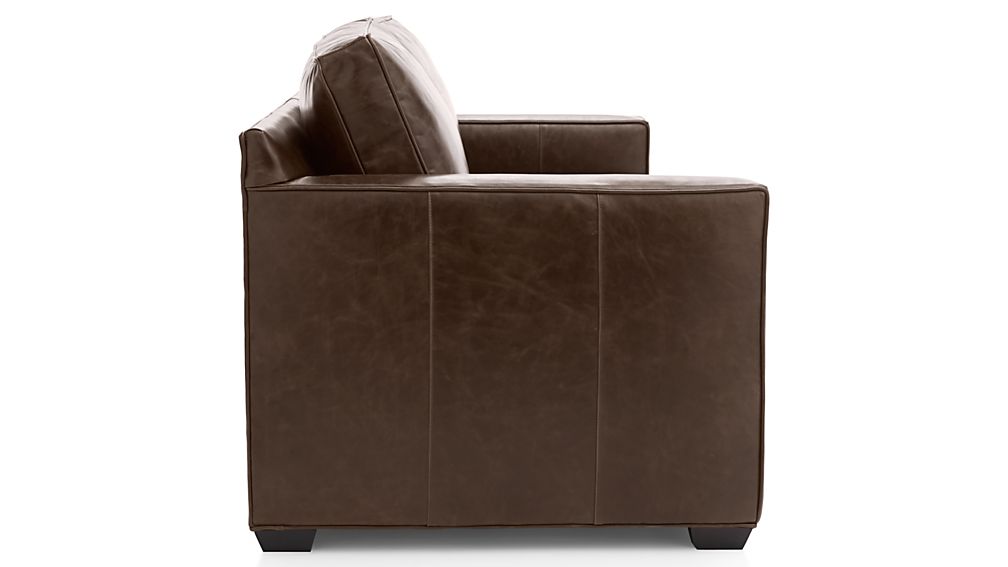 davis & shaw leather sofa