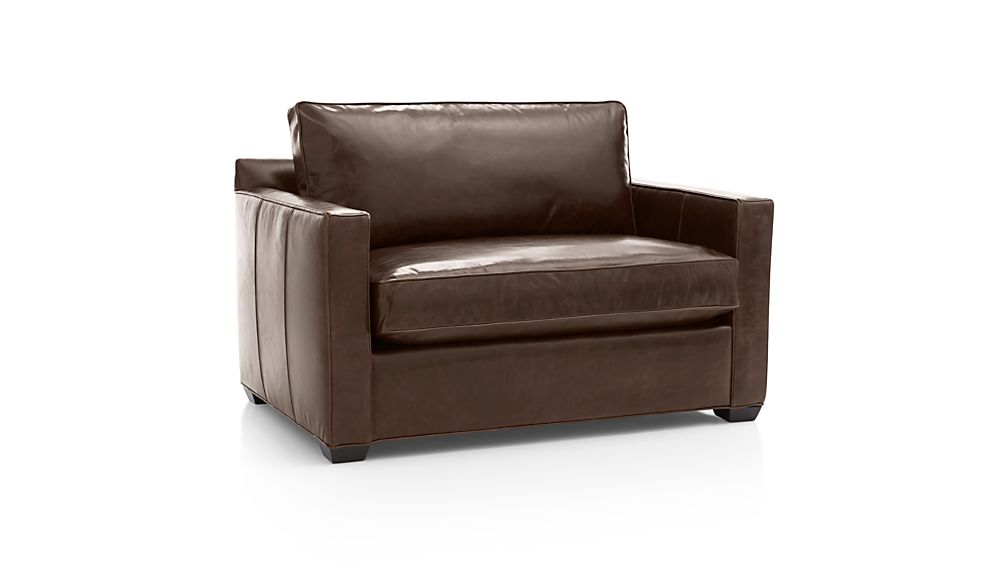 davis leather sleeper sofa