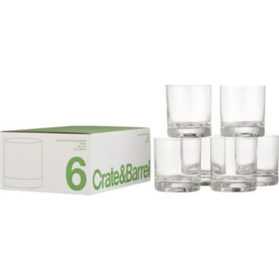 Set of 6 Double Old Fashioned Glasses