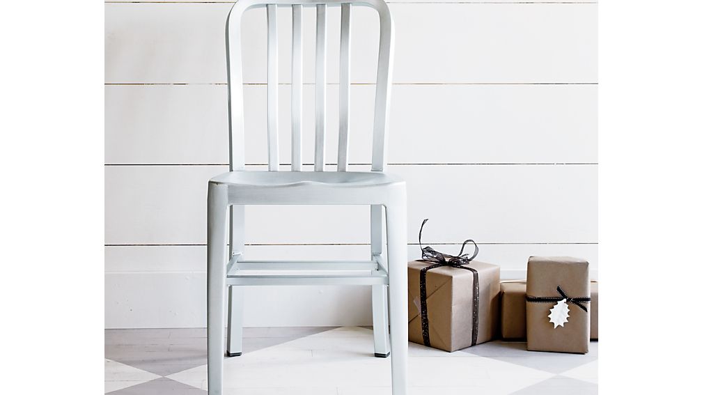 Delta Metal Dining Chair Crate and Barrel