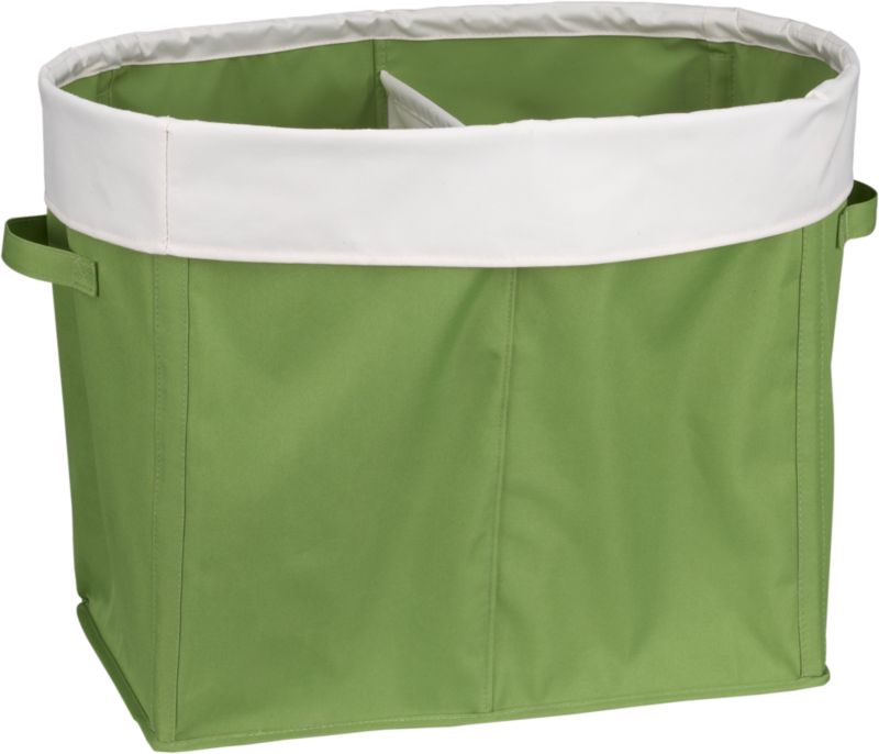 Divided Green Tote