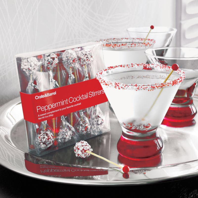 Peppermint Cocktail Stirrers
