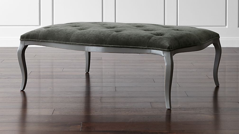 Dolce Grey Cocktail Ottoman