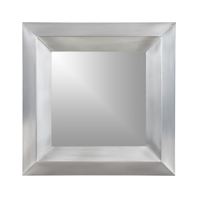 Dorado Nickel Square Mirror