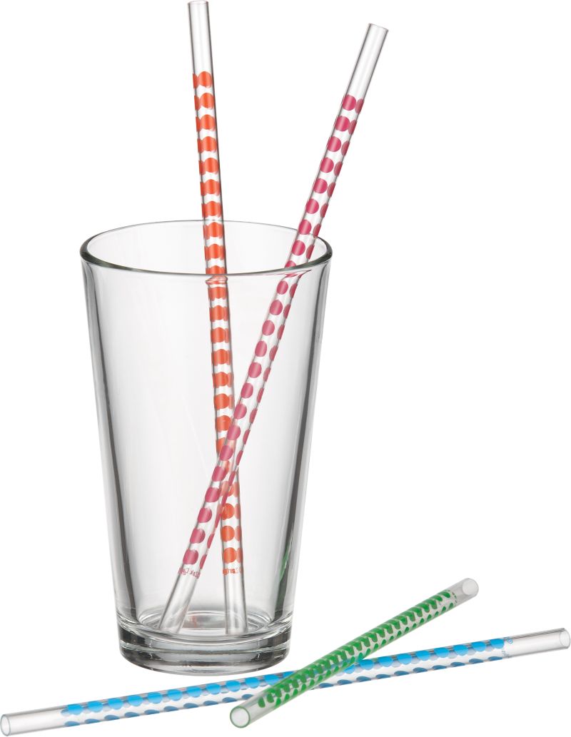 Dots Straws Set of 12