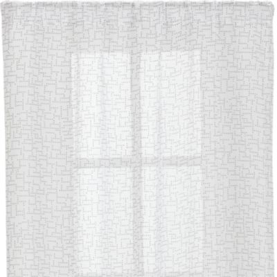 Dottie Silver Sheer 48x96 Curtain Panel