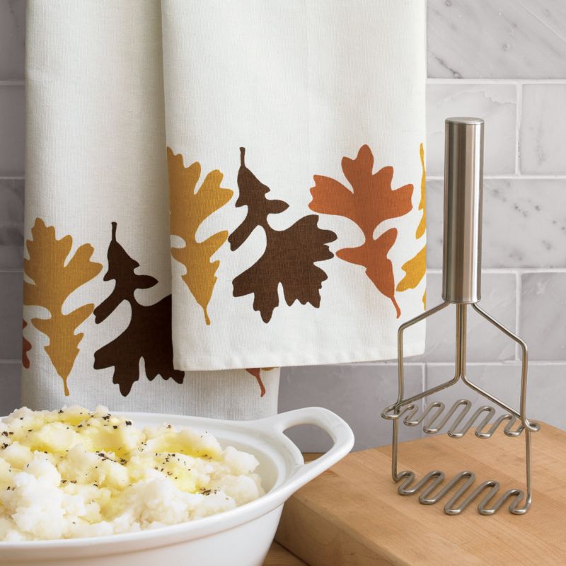 Foglia Print Dishtowel