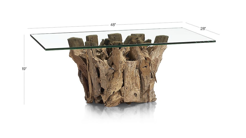 Driftwood Coffee Table Crate and Barrel