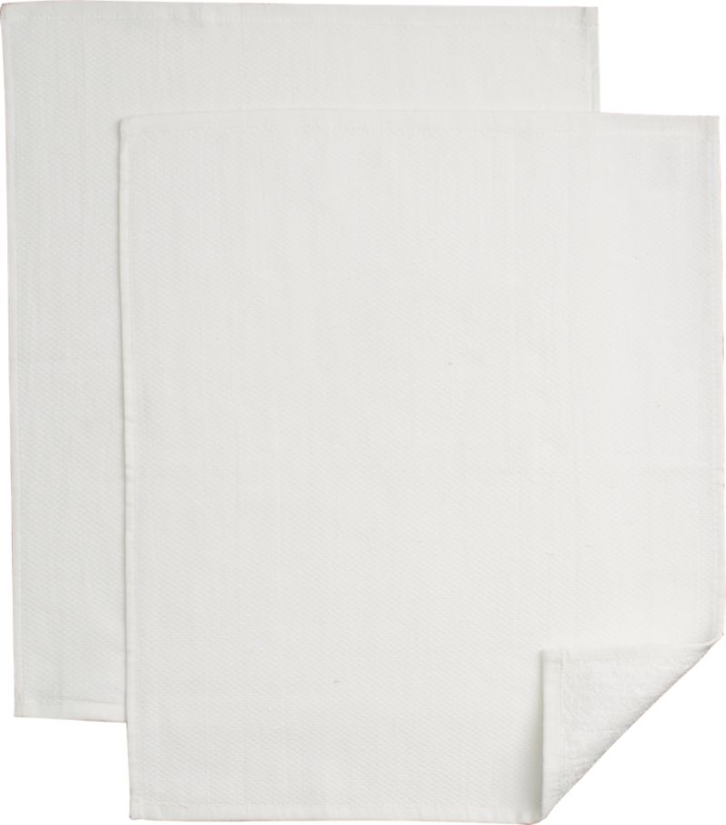 Set of 2 Dual-Surface Towels