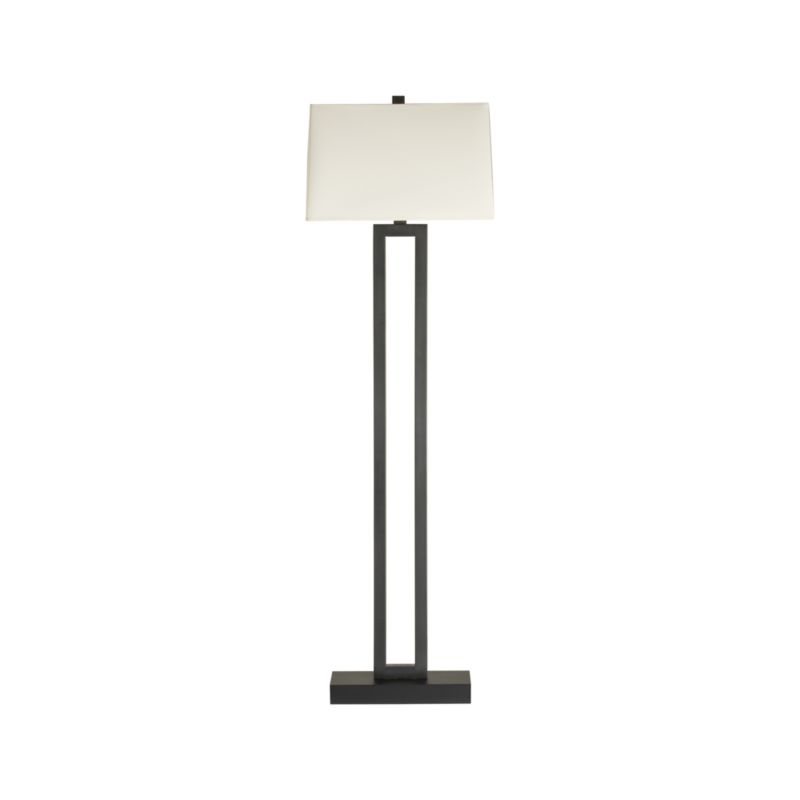 Duncan Antiqued Bronze Floor Lamp