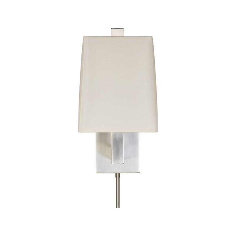 Duncan Antiqued Silver Wall Sconce