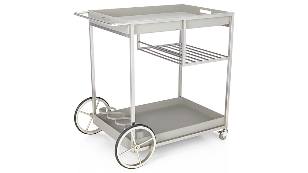 Dune Bar Cart Crate and Barrel