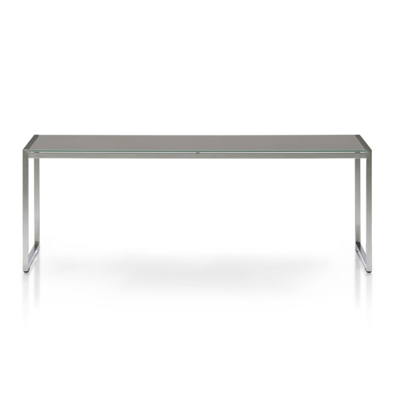 Dune Coffee Table with Glass
