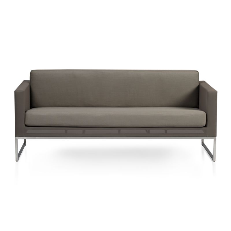 Dune Sofa with Sunbrella® Taupe Cushion